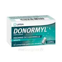Donormyl 15 Mg Comprimés Pelliculés Sécables T/10 à Pessac