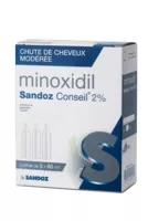 Minoxidil Sandoz Conseil 2 %, Solution Pour Application Cutanée à Pessac