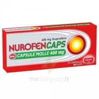 Nurofencaps 400 Mg Caps Molle Plq/10 à Pessac
