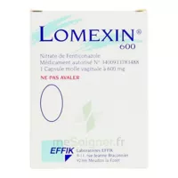 Lomexin 600 Mg Caps Molle Vaginale Plq/1 à Pessac