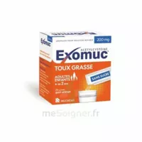Exomuc 200 Mg, Granulés Pour Solution Buvable En Sachet 24 Sachets/3g à Pessac
