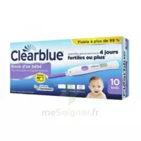 Clearblue Test D'ovulation 2 Hormones B/10 à Pessac