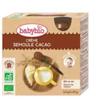 Babybio Gourde Crème Semoule Cacao à Pessac