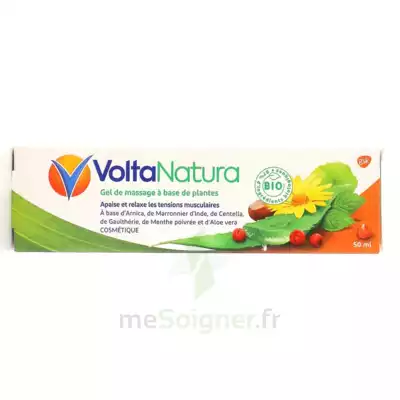 Voltanatura Gel De Massage Plantes Bio T/50ml à Pessac