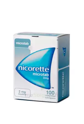 Nicorette Microtab 2 Mg, Comprimé Sublingual 100 à Pessac