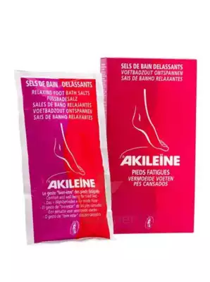 Akileine Soins Rouges Sels De Bain DÉlassant 2sach/150g à Pessac