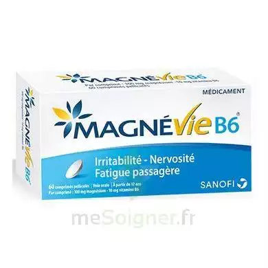 Magnevie B6 100 Mg/10 Mg Comprimés Pelliculés Plaq/60 à Pessac